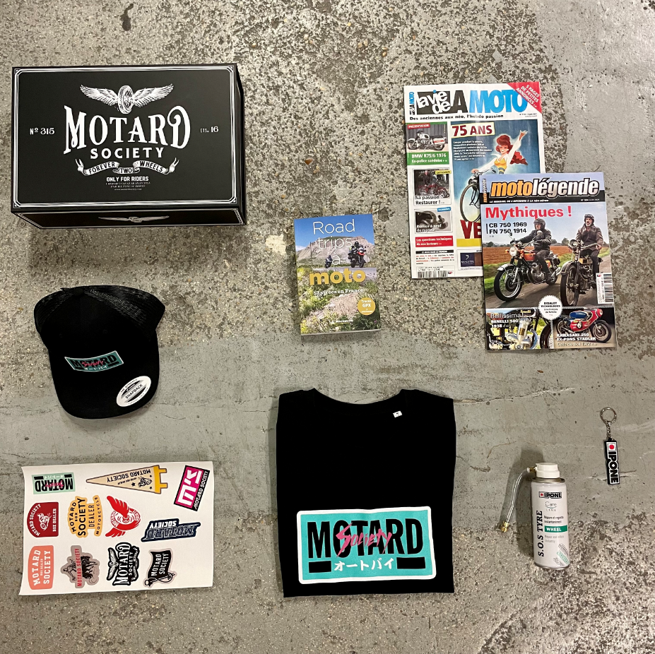 Coffret Motard Society, le cadeau parfait pour les motards !