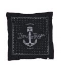 IRON & RESIN : FOULARD black / blue