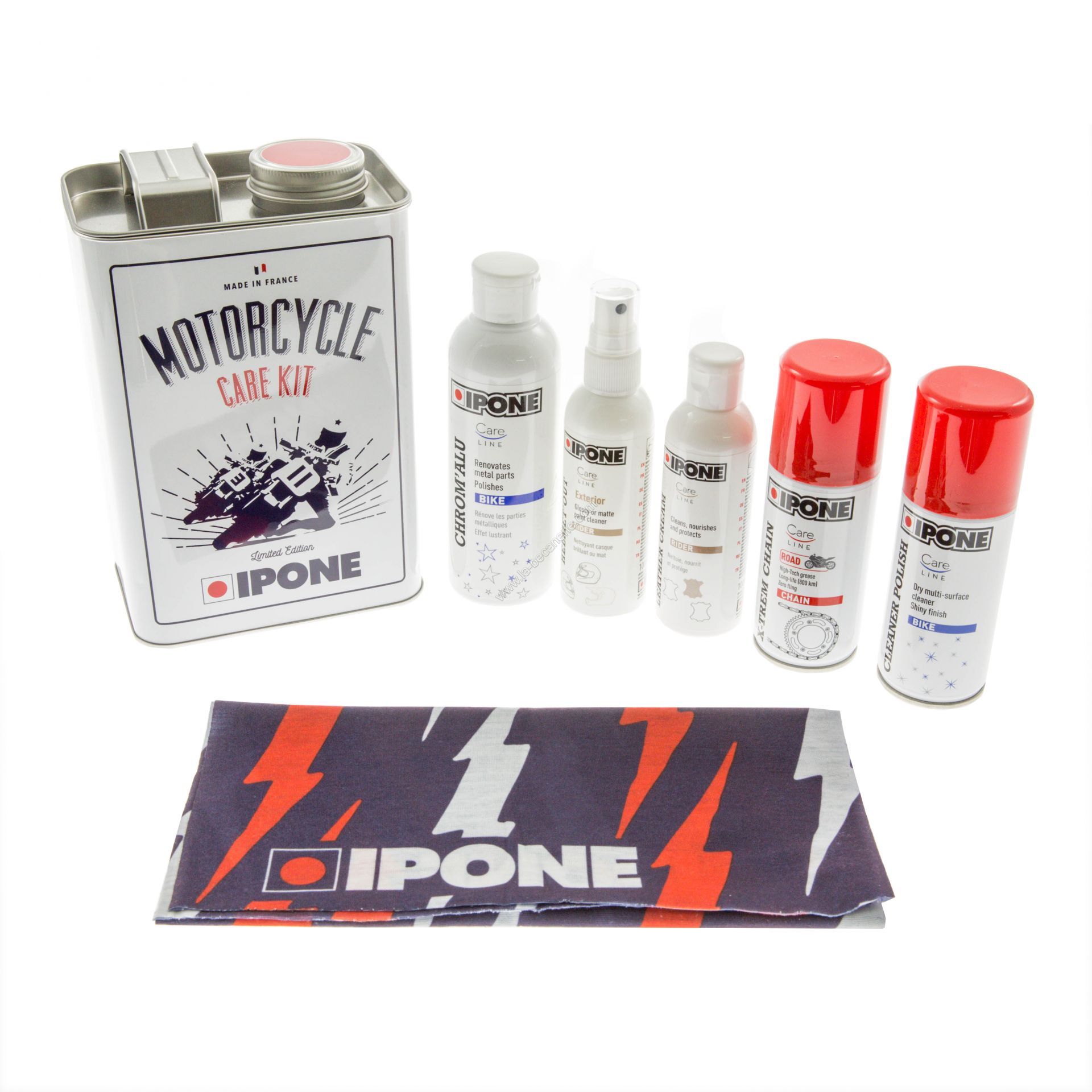 Pack nettoyant casque Ipone - Moto Vision